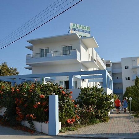 Elpida Beach Studios Faliraki Exteriör bild