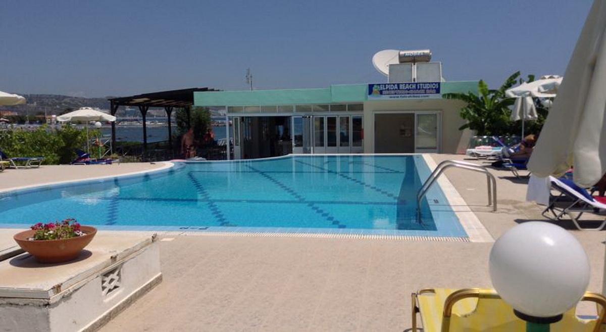 Elpida Beach Studios Faliraki Exteriör bild