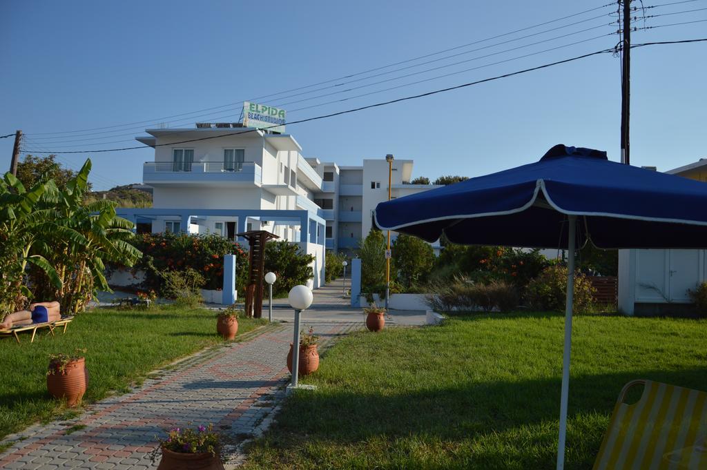 Elpida Beach Studios Faliraki Exteriör bild