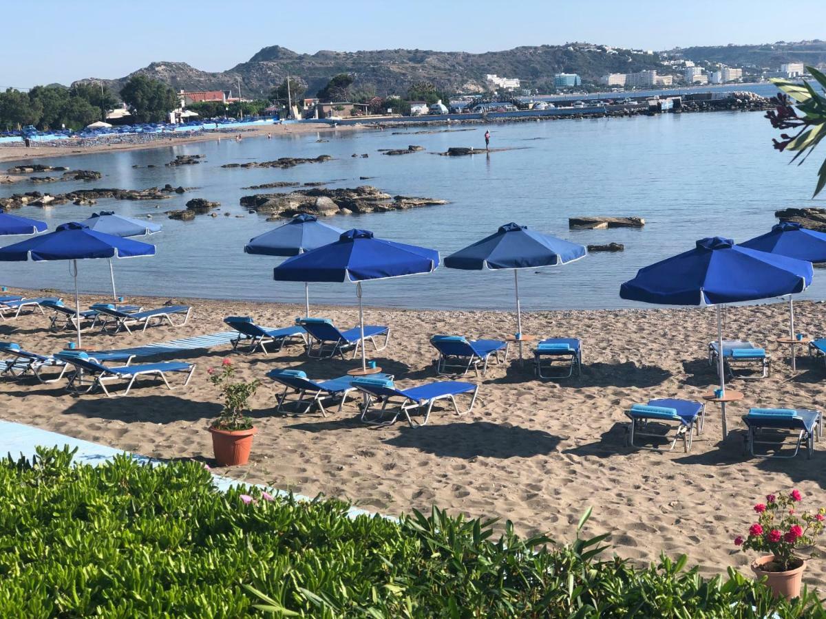 Elpida Beach Studios Faliraki Exteriör bild